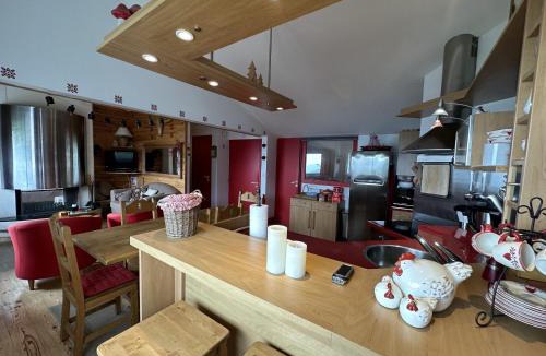 Saint-Jacques-des-Blats Apartment | Appartement esprit montagne
