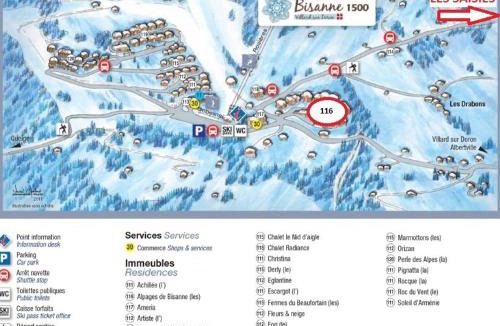 Bisanne 1500 Apartment | Appartement 3 pièces 8 pers Les Saisies avec Balcon - FR-1-594-40