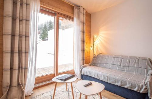 Valmorel Apartment | Appartement cosy 4* au pied des pistes avec WiFi et parking à Valmorel - FR-1-356-490