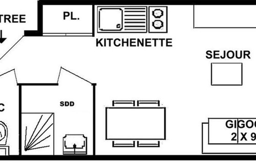 Les Saisies Apartment | Appartement Les Saisies, 2 pièces, 4 personnes - FR-1-594-154