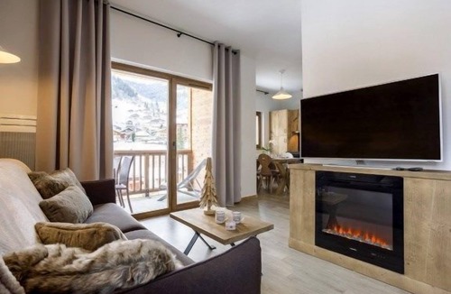 Beaufort Condo | Appartement proche des pistes avec accès piscine chauffée + spa
