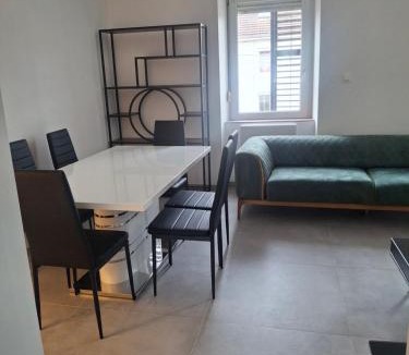 Mandeure Apartment | Appartement T3 conviviale avec terrasse