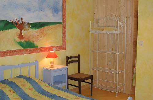 Aizac Bed & Breakfast | B&B “Le Volcan d’Aizac” – Yellow Room