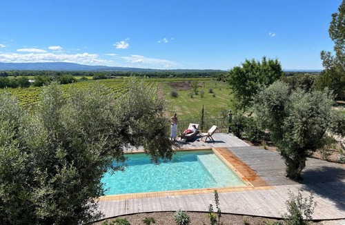 Caromb House | Bastide provençale amidst vineyards with swimming pool and lovely view - Sleeps 12