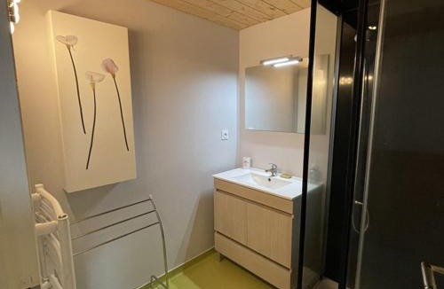 Saint-Jacques-des-Blats Apartment | Bel appartement duplex proche des pistes avec balcon et parking - FR-1-787-16
