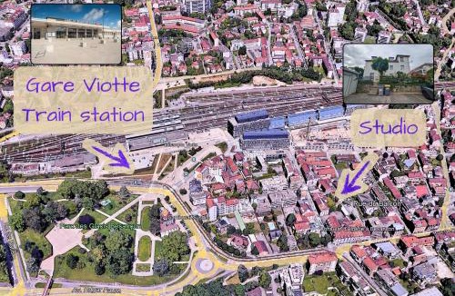 Besancon Apartment | BnBesak La Gare Viotte
