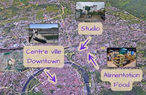 Besancon Apartment | BnBesak La Gare Viotte
