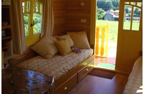 Chomelix House | bohemian stay at the farm, aboard a comfortable and warm trailer
