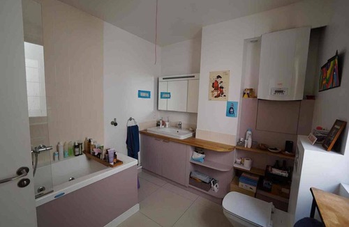 Belleville Apartment | Bright apartment with a view of all of Paris, 5 rooms, 3 levels, feels like a house, Belleville