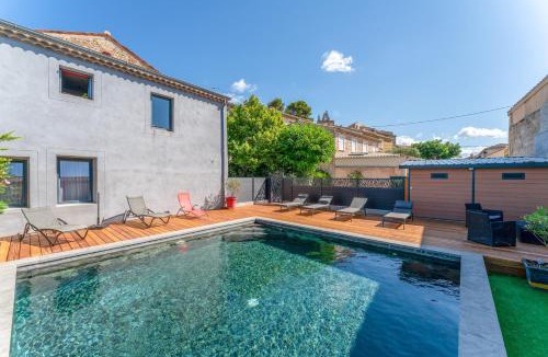 Rasteau House | Côté cour - 9 personnes