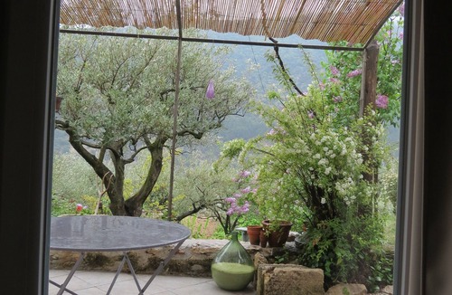 Nyons House | Cabanon in the olive trees in Nyons.