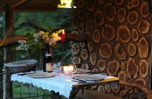 Nans-sous-Sainte-Anne Cabin | Cabin perched near a river, ideal for enjoying nature as a couple