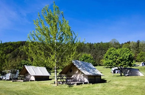 Lus-la-Croix-Haute House | Camping Champ la Chèvre* - Edelweiss cabin (without toilets) 4 people