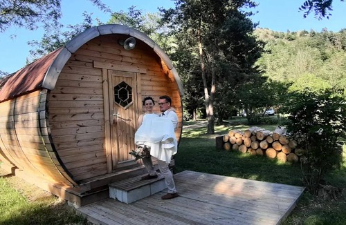 Arlebosc House | Camping du Viaduc* - Barrel 1 Room 2 People Without Sanitary
