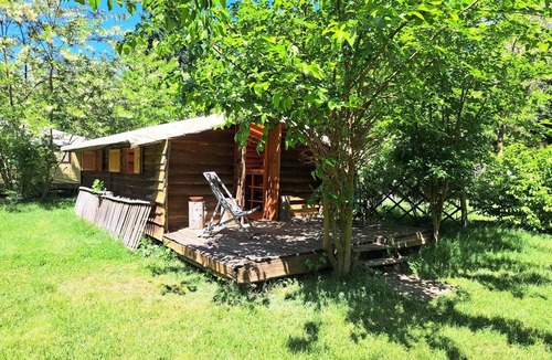 Arlebosc Cabin | Camping du Viaduc* - Trapper's Cabin 3 Rooms 4 People Without Sanitary