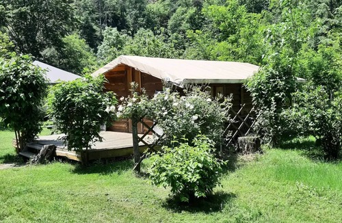 Arlebosc Cabin | Camping du Viaduc* - Trapper's Cabin 3 Rooms 4 People Without Sanitary