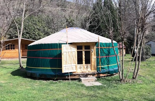 Arlebosc Cabin | Camping du Viaduc* - Yurt 1 Room 4/5 People Without Sanitary
