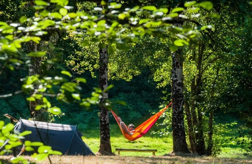 Saint-Leger-de-Fougeret House | Camping LA FOUGERAIE * - Robinson Tent Alone in the World 2 people