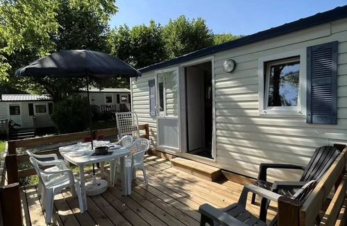 Ornans House | Camping le Chanet * - Mobil home standard UTINAM 2 bedrooms 4 people