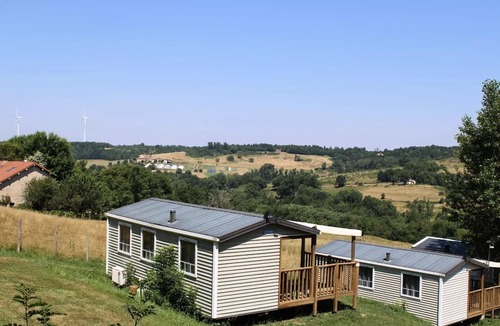 Le Grand Serre House | Camping le Grand Cerf * - Mobile home Comfort 6p (35m2) with covered terrace, air conditioning 6 people