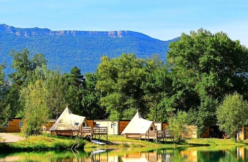 Chatillon-en-Diois House | Camping Le Lac Bleu* - Loggia Premium mobile home 3 rooms for 4 people Air-conditioned