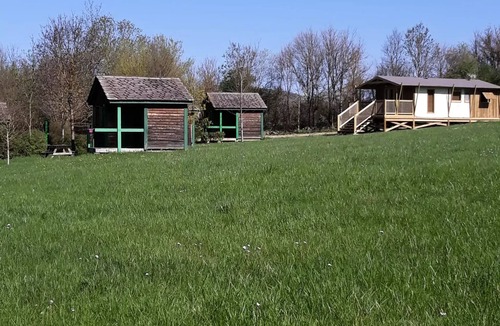 Recoules-Previnquieres Cabin | Camping Le Plô * - Lodge 6 people
