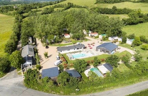 Recoules-Previnquieres House | Camping Le Plô * - Mobilhome 6 people