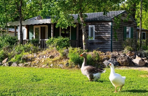Recoules-Previnquieres House | Camping Le Plô * - Mobilhome 6 people
