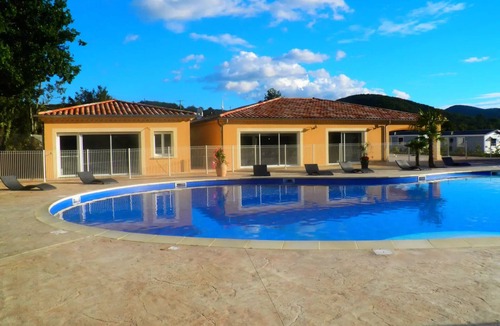 Saint-Maurice-d'Ibie House | Camping Le Sous Bois * - O'Hara mobile home 3 rooms 4/6 people
