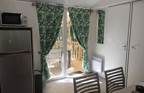 Saint-Maurice-d'Ibie House | Camping Le Sous Bois * - Mobile home Trigano 4 rooms 6 people Air-conditioned