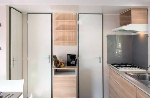 Saint-Maurice-d'Ibie House | Camping Le Sous Bois * - Mobile home Premium 4 rooms 6 people Air-conditioned