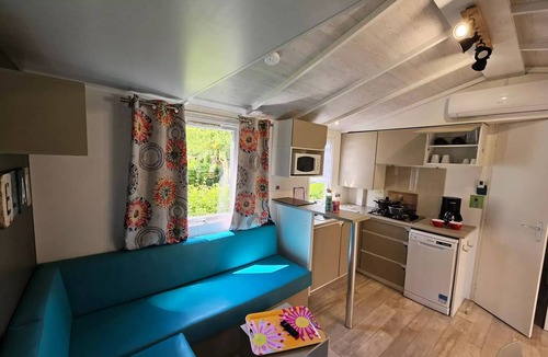 Severac-le-Chateau House | Camping les Calquieres* - Mobile Home Cozy 4 rooms 6 people Air-conditioned