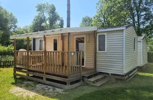 Pont-de-Poitte House | Camping Les Pêcheurs* - Mobil Home Family 4 Rooms 6 People