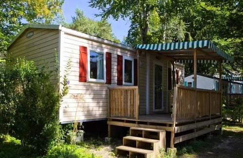 Pont-de-Poitte House | Camping Les Pêcheurs* - Mobil Home Family 4 Rooms 6 People