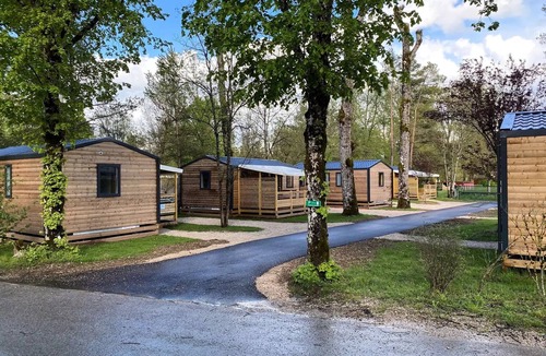 Pont-de-Poitte House | Camping Les Pêcheurs* - Bermude 3-room mobile home for 5 people with air conditioning