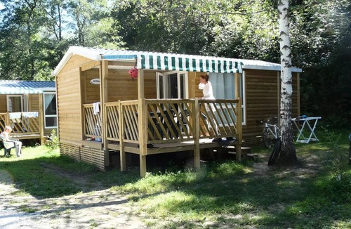 Saint-Theoffrey House | Campsite Flower Ser Sirant - Mobile Home Premium Lake View 4 Rooms 2 Bathrooms 6 People Air Conditioning