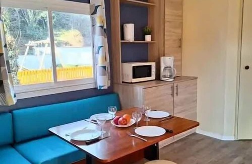 Saint-Germain House | Campsite Les Rives D'Auzon * - Mobile home for 6 people