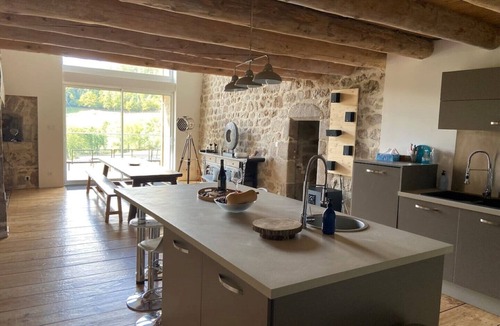 Vaudevant Other | Casariou Les Bernards Villa Ardeche, nordique bath, infinity pool,billiard,view