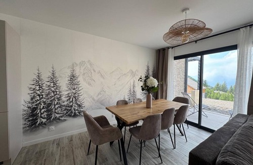 Risoul Ski Chalet | Chalet Altéa - 7 à 8 pers - Neuf & Cosy - 300 m des Pistes