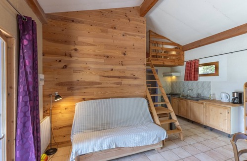 Darbres Ski Chalet | Chalet 'Bleu 6 Personnes Piscine' with Mountain View, Private Terrace and Wi-Fi