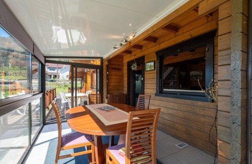 Le Val-d'Ajol Ski Chalet | Chalet “Chez Monique” with Mountain View, Private Terrace, and Wi-Fi