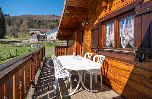 Le Val-d'Ajol Ski Chalet | Chalet “Chez Monique” with Mountain View, Private Terrace, and Wi-Fi