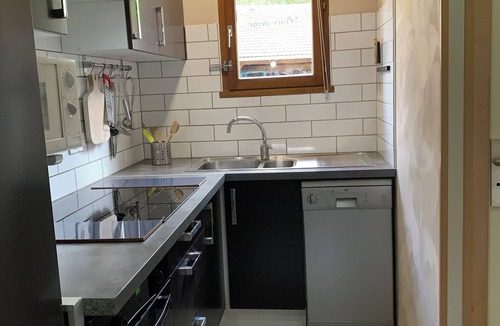 Nans-sous-Sainte-Anne Ski Chalet | Chalet cottage Le Lison 4 rooms Franche Comté very quiet river animals accepted