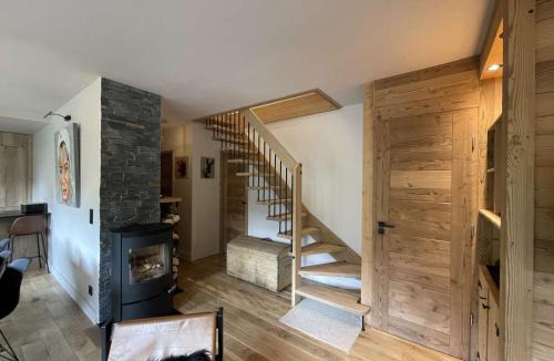 Beaufort Ski Chalet | Chalet contemporain 8 pers, 4 chambres, vue sur montagnes, parking, près village - FR-1-342-243