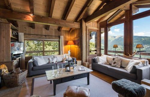 Courchevel Ski Chalet | Chalet cosy pour 10 adultes & 2 enfants à Courchevel avec espace bien-être - FR-1-562-20