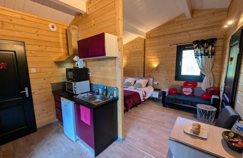 Fougerolles House | Chalet détente avec spa et sauna près des 1000 Étangs - FR-1-583-468
