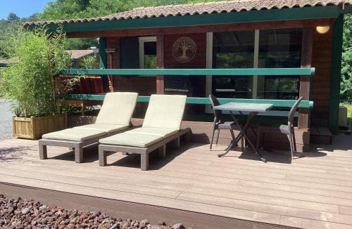 Pont-de-Labeaume Other | Chalet de luxe bord de riviere