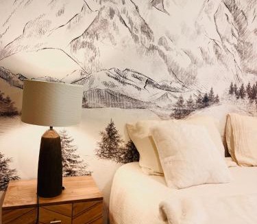 Guchan Ski Chalet | Chalet de luxe contemporain vue 360 degrés sur les montagnes