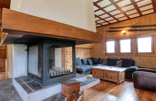 Saint-Nicolas-de-Veroce Ski Chalet | Chalet 9 pers, Mont Blanc view, parking, near ski