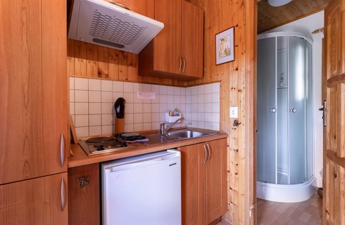 Rouffiac-des-Corbieres Ski Chalet | Chalet 'Japon' with Mountain Views, Shared Pool and Private Terrace